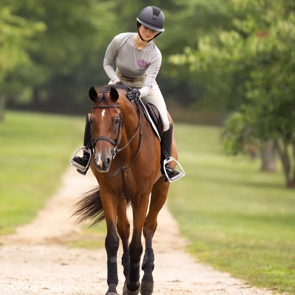 TKEQ Athletics | CREST Sustainable Long Sleeve | Orchid | Brand new | equestrian - Picture 2 of 4